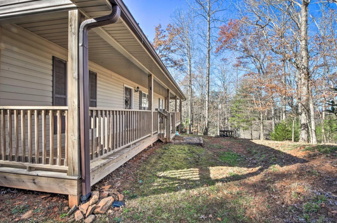 Blairsville Home With Deck And Stunning Mountain Views Hood Exteriér fotografie